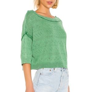 Free People Sand Castles Pullover Sweater NWT